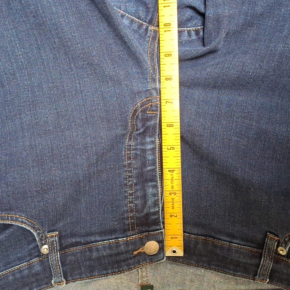 Womens Lauren by Ralph Lauren Modern Straight Curvy Denim Jeans 20W - Picture 9 of 10